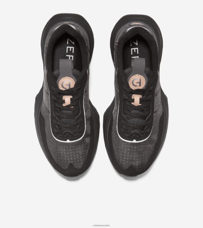 Women Black-Pavement Cole Haan ZEROGRAND Outpace 3 Running Shoe 2R0V260