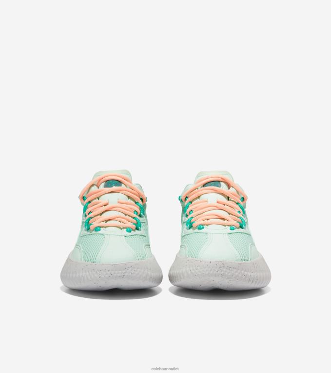 Women Blue Glass-Peach Fuzz-Microchip Cole Haan Generation ZEROGRAND II SQL 2R0V252