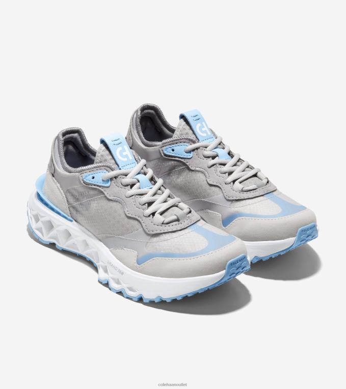 Women Microchip-Blue Bell-Optic White Cole Haan 5.ZEROGRAND Running Shoe 2R0V2186