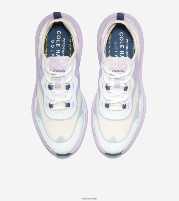 Women Optic White-Orchid Petal Cole Haan ZEROGRAND Fairway Sneaker 2R0V2118
