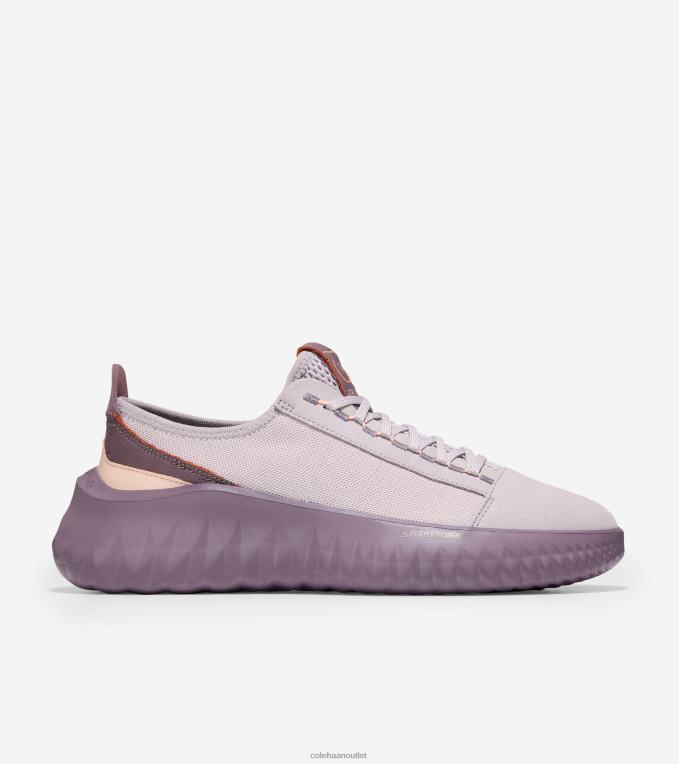 Women Purple Slate-Bleached Tan-Peach Cole Haan Generation ZEROGRAND II 2R0V2196