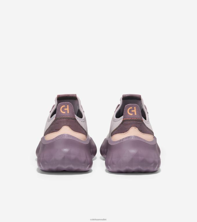 Women Purple Slate-Bleached Tan-Peach Cole Haan Generation ZEROGRAND II 2R0V2196