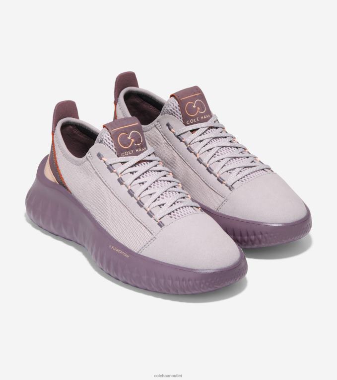 Women Purple Slate-Bleached Tan-Peach Cole Haan Generation ZEROGRAND II 2R0V2196